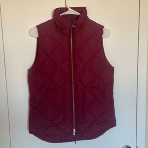 J Crew puffer vest